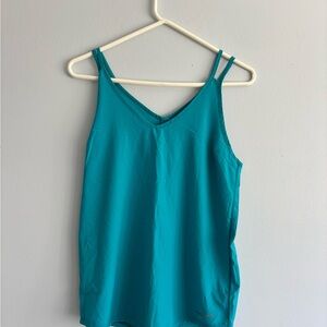 Brooks Turquoise Double Strap Camisole
